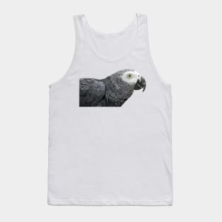 Gray parrot Tank Top